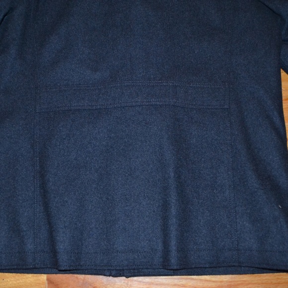 Men’s Express wool coat, size large - Picture 7 of 9